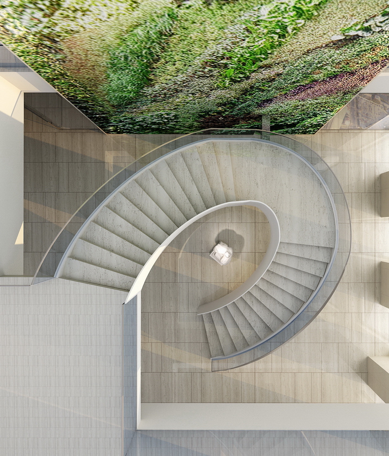 盛源集團(tuán)辦公樓空間設(shè)計(jì) 樓梯效果圖-pc