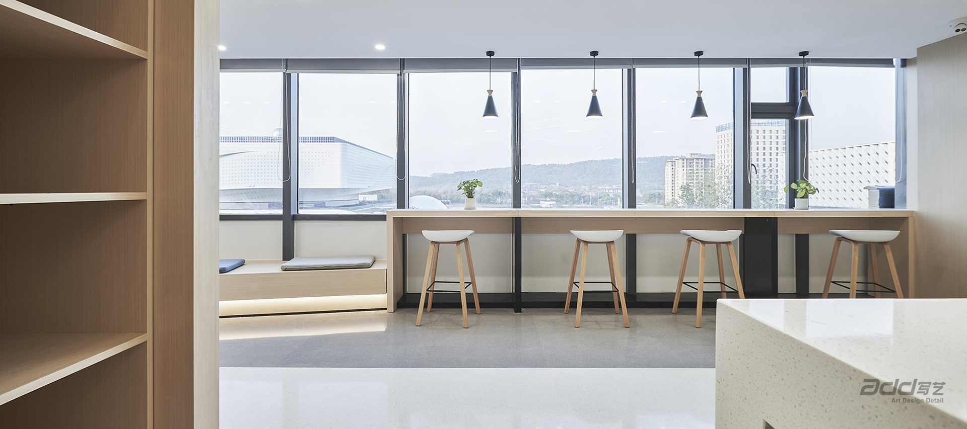 移遠通信辦公室裝修設(shè)計-休閑區(qū)-pc