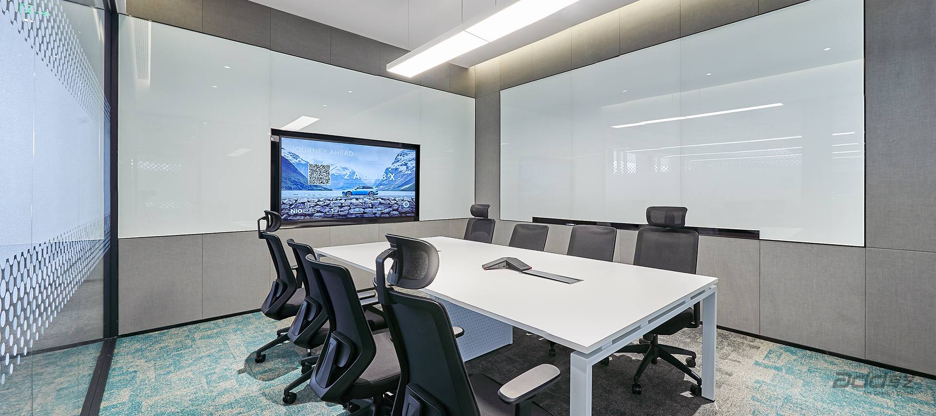 蔚來汽車辦公樓裝修-pc-會(huì)議室